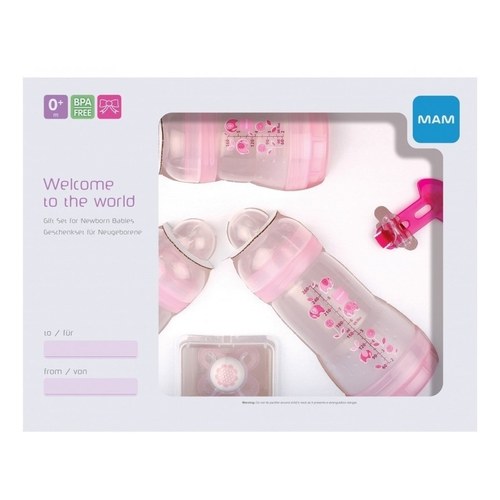 MAM COFFRET WELCOME TO THE WORLD ROSE
