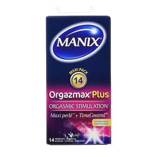 MANIX ORGAZMAX PLUS BOITE DE 14