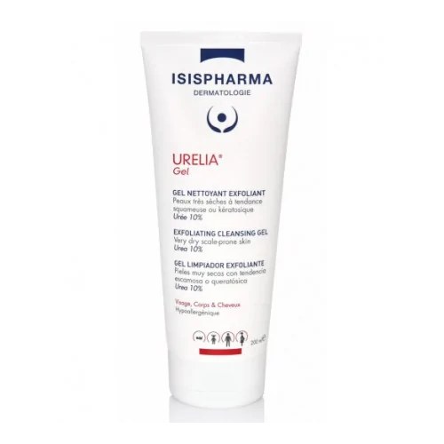 Isis pharma urelia gel nettoyant exfoliant 200 ml