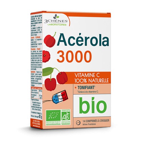 LES 3 CHÊNES ACÉROLA BIO 3000