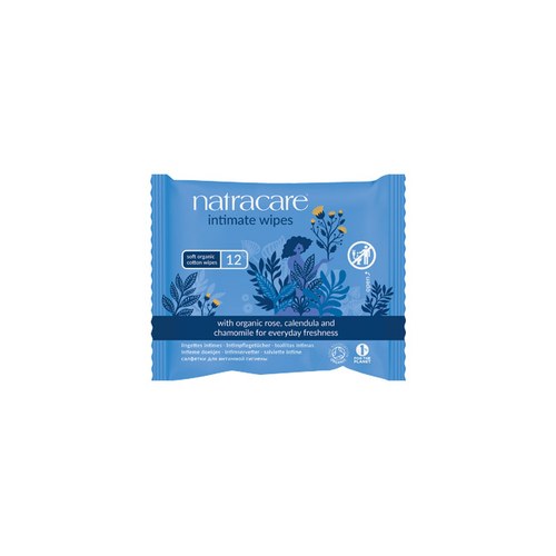 Natracare lingettes intimes 12u