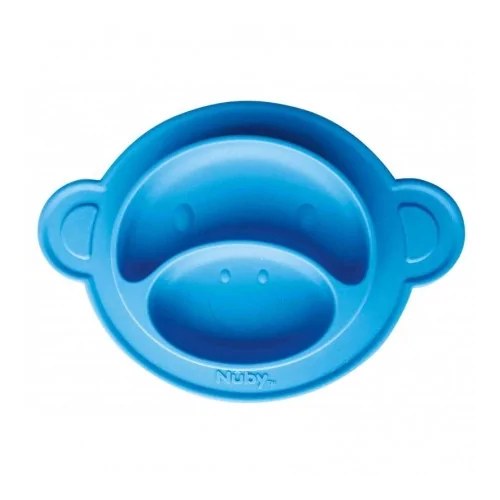 NUBY  Money shaped silicone mat Blue - ID92913