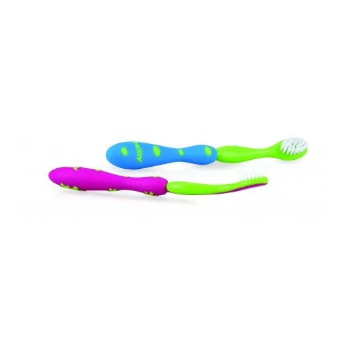 NUBY Brosse à dents enfant - 12m+  ID766