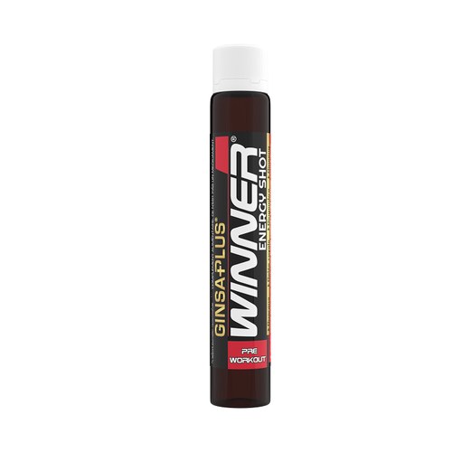 Ginsaplus Winner Energy Shot 25 Ml Goût Agrûmes