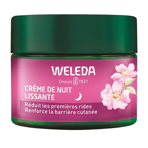 Weleda Crème de Nuit lissante à la Rose musquée bio 30ml