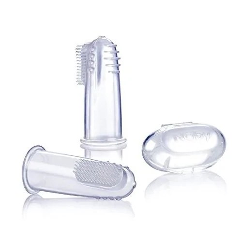 Nûby Brosse de Massage Gengivale avec sa boite de rangement +3mois Réf : ID730