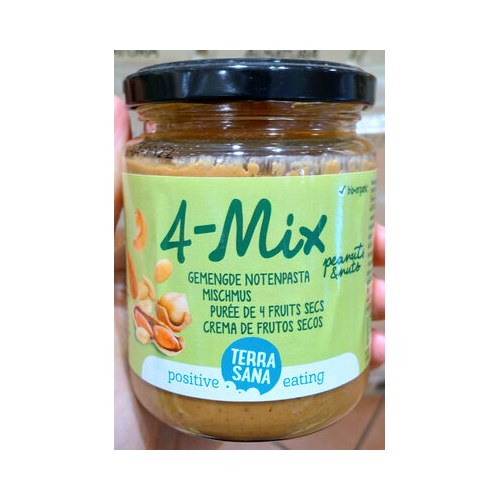 Terrasana Pâte à Tartiner aux 4 fruits secs - 250 g