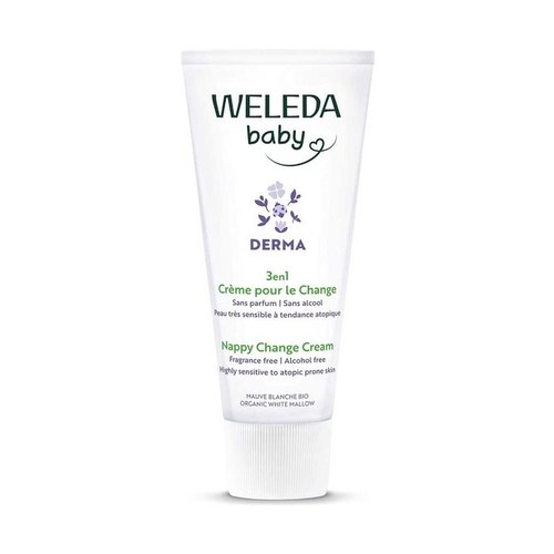 Weleda bébé Crème pour le Change à la Mauve blanche bio 50ml