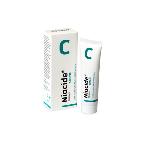 NIACIDE CRÈME ADJUVANT AU TRAITEMENT DE L'ACNÉ 50 G