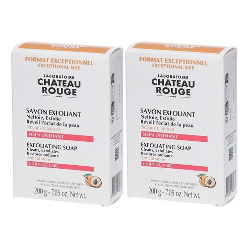 Chateau rouge savon exfoliant abricot 100gr