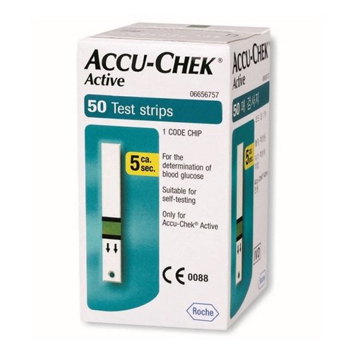 ACCU-CHEK ACTIVE BANDELETTES /50