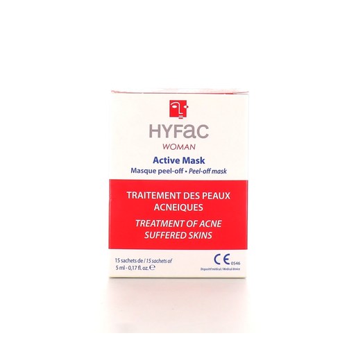 HYFAC WOMAN ACTIVE MASK MASQUE PEEL-OFF 15 SACHETS