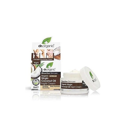 Dr. Organic  Crème de nuit à base de coco 50 ml