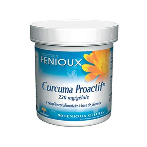 Fenioux Curcuma Proactif – 90 Gélules – 230 mg