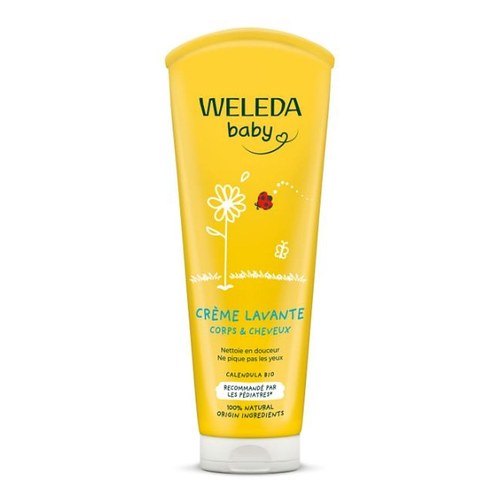 Weleda Bébé Crème lavante Corps & Cheveux bio 200ml
