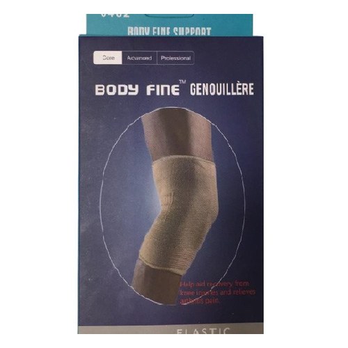 Body Fine Elastic Genouillere L