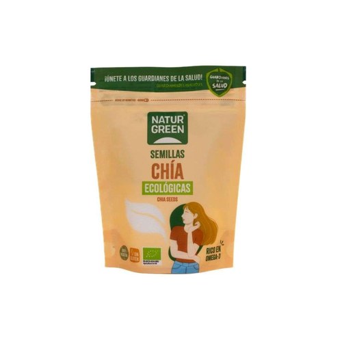 NaturGreen Graines de Chia BIO 250g - Sans Gluten -