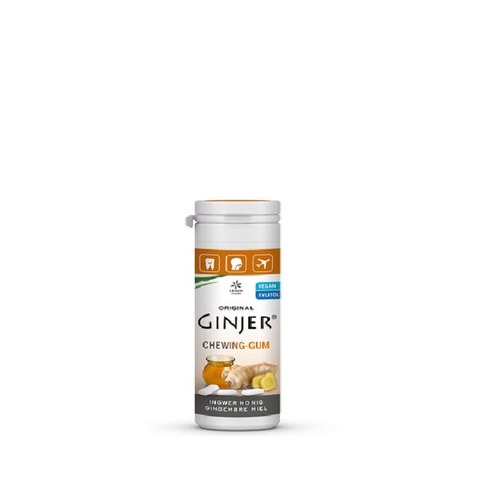 GINJER CHEWING-GUM GINGEMBRE MIEL 30 G