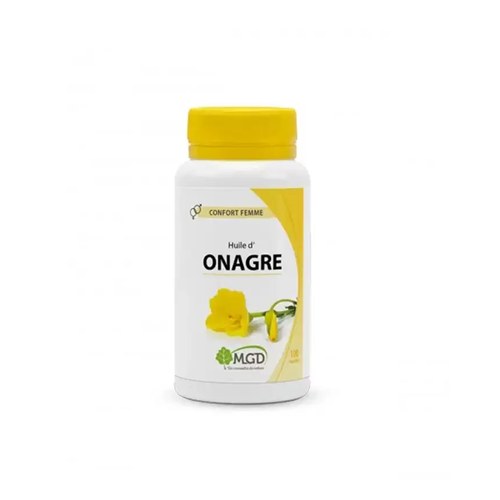 MGD NATURE HUILE D'ONAGRE 100 CAPSULES