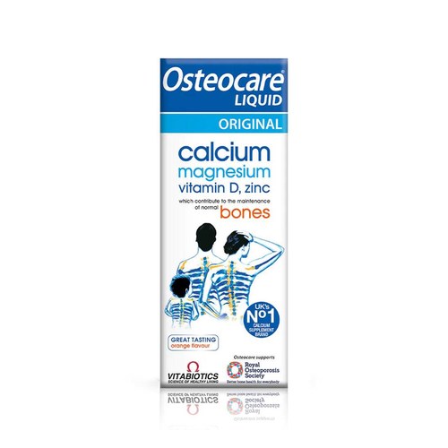 Osteocare Calcium Magnésium Zinc Vitamine D3 Liquide – 200ml