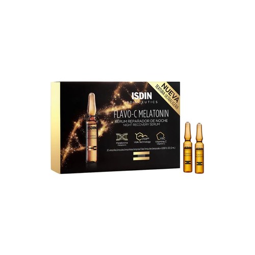ISDIN ISDINCEUTIQUE FLAVO-C MELATONIN 10 AMPOULES