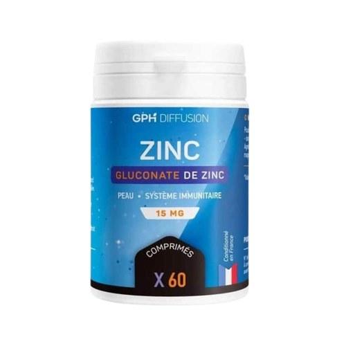 GPH DIFFUSION GLUCONATE DE ZINC 60 COMPRIMES
