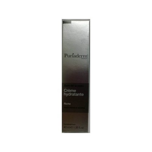 PURIADERM CRÈME HYDRATANTE RICHE 40 ML PEAUX SÉCHES ET SENSIBLES