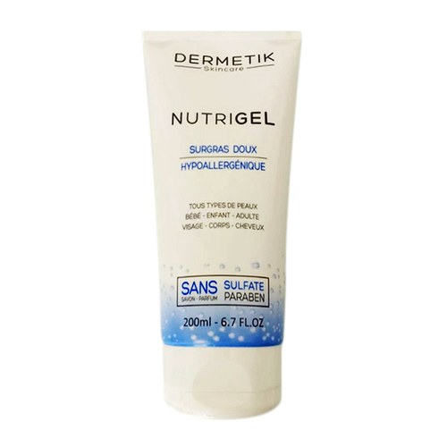 Dermetik-Nutrigel Gel Nettoyant Surgras 500ml