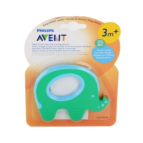 AVENT ANNEAU DE DENTITION ELEPHANT 3M+