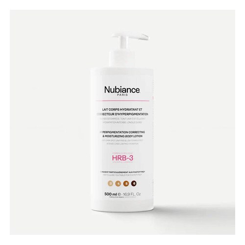 NUBIANCE  HRB-3 Lait Corps Hydratant et Correcteur d'Hyperpigmentation 500ml