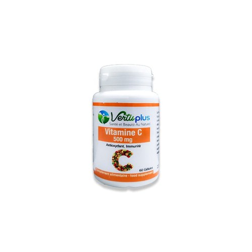 VERTU PLUS VITAMINE C 500 MG 60 GELULES
