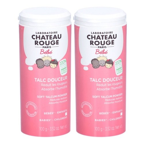 CHÂTEAU ROUGE TALC BEBE 100GR