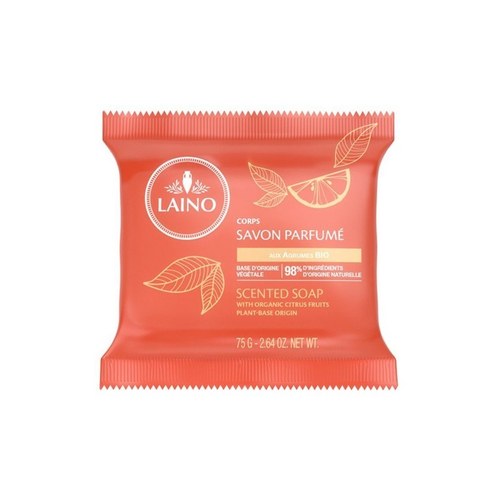LAINO SAVON FRAICHEUR D'AGRUMES 75 G