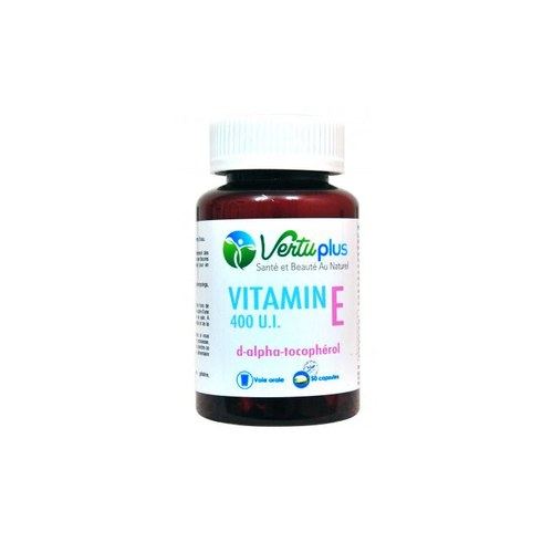 Vertu Plus Vitamine E 50 Capsules
