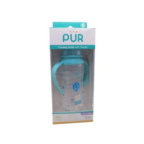 Pur biberon avec poignet Orange 250ml- 9022