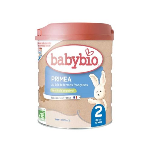 BABYBIO LAIT PRIMEA 2 800 G 6-12mois
