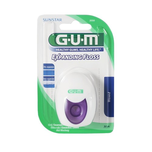 GUM FIL DENTAIRE 2030 EXPANDING FLOSS 30m