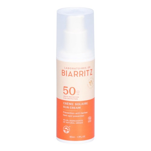 Biarritz ALGAMARIS - Crème solaire Visage SPF50