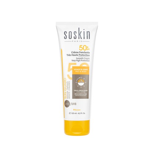 Soskin Crème fondante  LOW-TOX® SPF50+ Achete + SOSKIN XERA.D SAVON SURGRAS Offert
