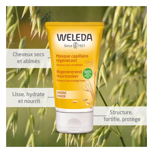 Weleda Masque capillaire régénérant à l'Avoine 150ml