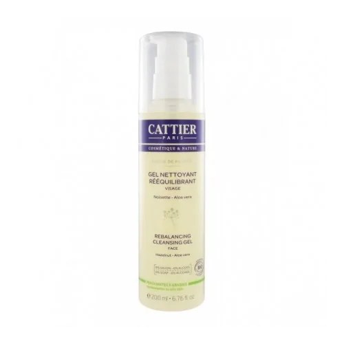 Cattier GEL NETTOYANT REEQUILIBRANT O% SAVON 0% ALCOOL 200ml