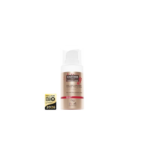 Cattier - Soin ciblé redensifiant Contour Yeux et Lèvres Touche Veloutée 15 ml
