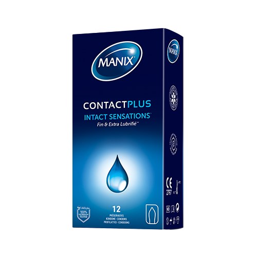 MANIX CONTACT SENSATIONS INTACTES BOITE DE 12