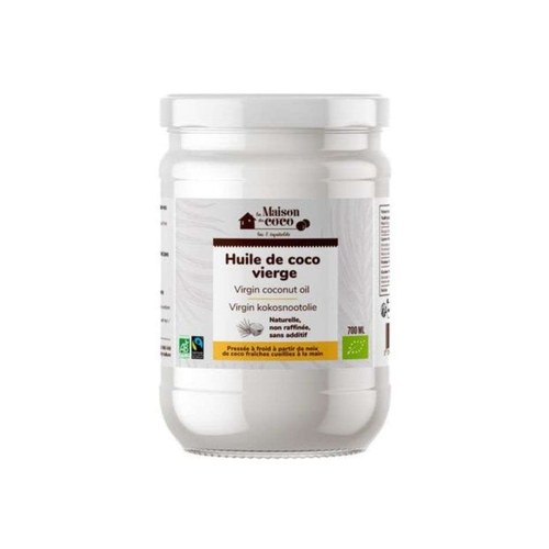 Maison de coco Huile Vierge de Noix de Coco, BIO 780 g -
