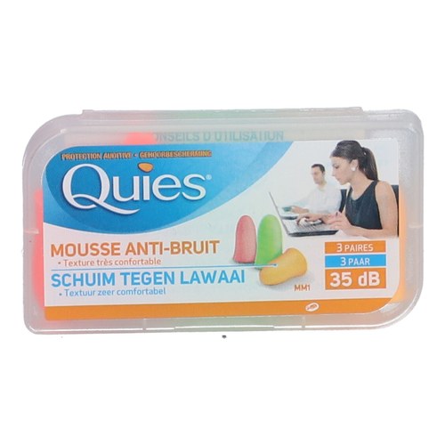 QUIES Protection Auditive En Mousse