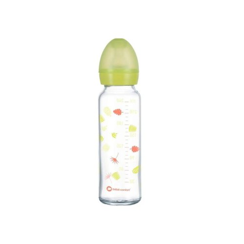 BÉBÉ CONFORT BIBERON DROIT VERRE JUNGLE VIBES 240 ML 7141