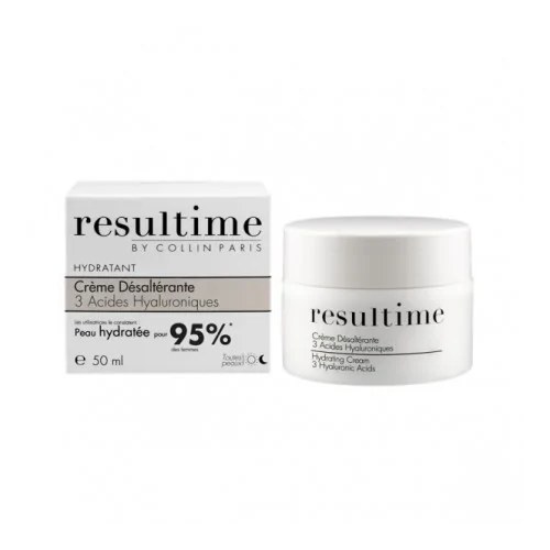 RESULTIME Crème Désaltérante 3 ACIDES HYALURONIQUES