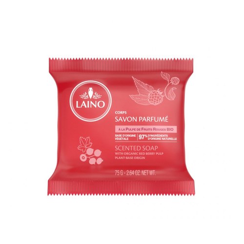 LAINO Savon à la pulpe de fruits rouges 75g