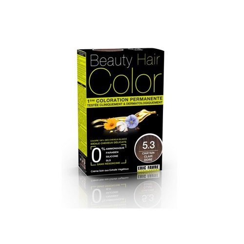 BEAUTY HAIR COLOR Châtain Clair Doré 5.3 - 160ml