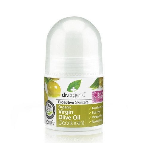 DR.ORGANIC DÉODORANT AU HUILE D'OLIVE 50 ML